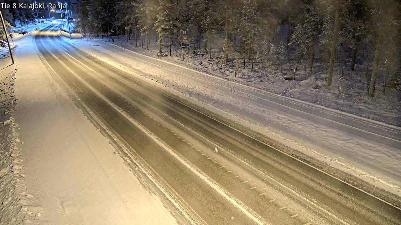 Kelikamerat Kuva Tie 8 Kalajoki, Rahja, Kalajoki, Pohjois-Pohjanmaa