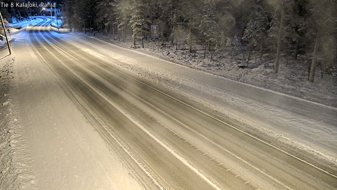 Weather Camera Image Road 8 Kalajoki, Rahja, Kalajoki, Pohjois-Pohjanmaa