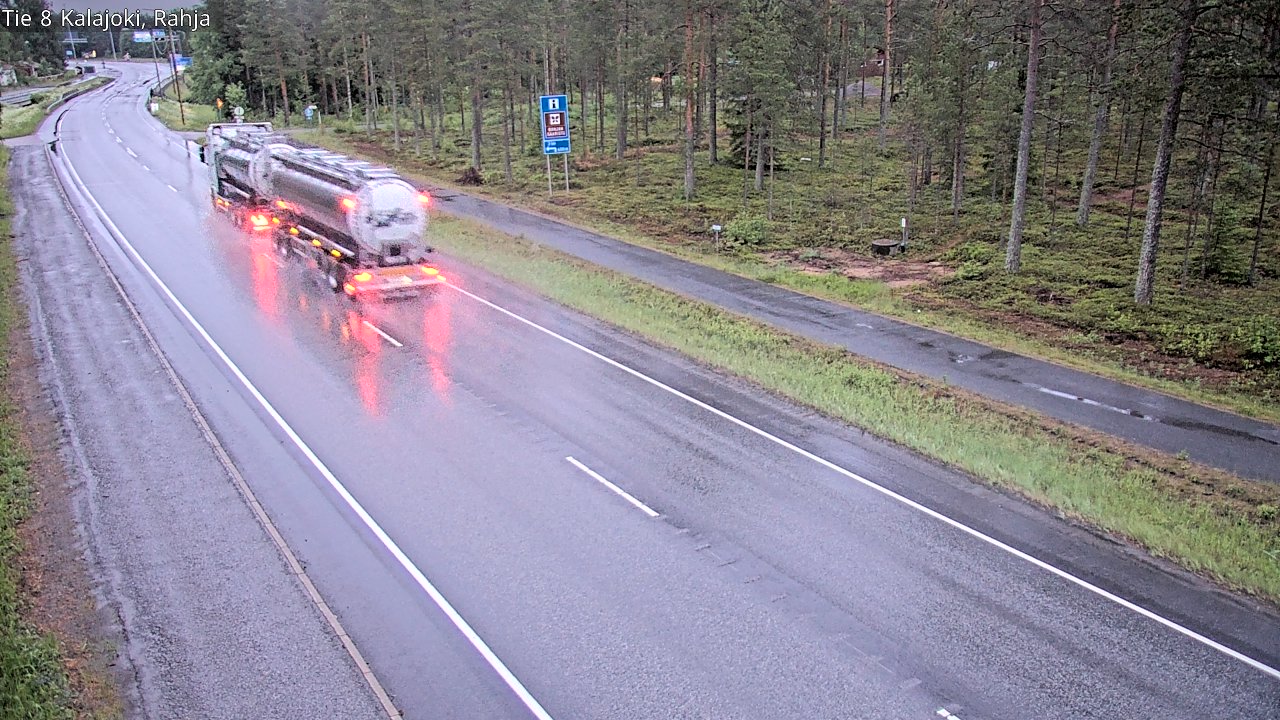 Kelikamerat Kuva Tie 8 Kalajoki, Rahja, Kalajoki, Pohjois-Pohjanmaa