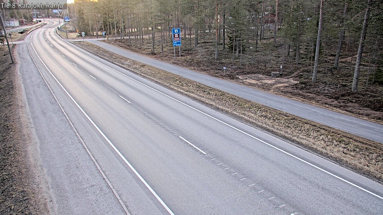 Kelikamerat Kuva Tie 8 Kalajoki, Rahja, Kalajoki, Pohjois-Pohjanmaa