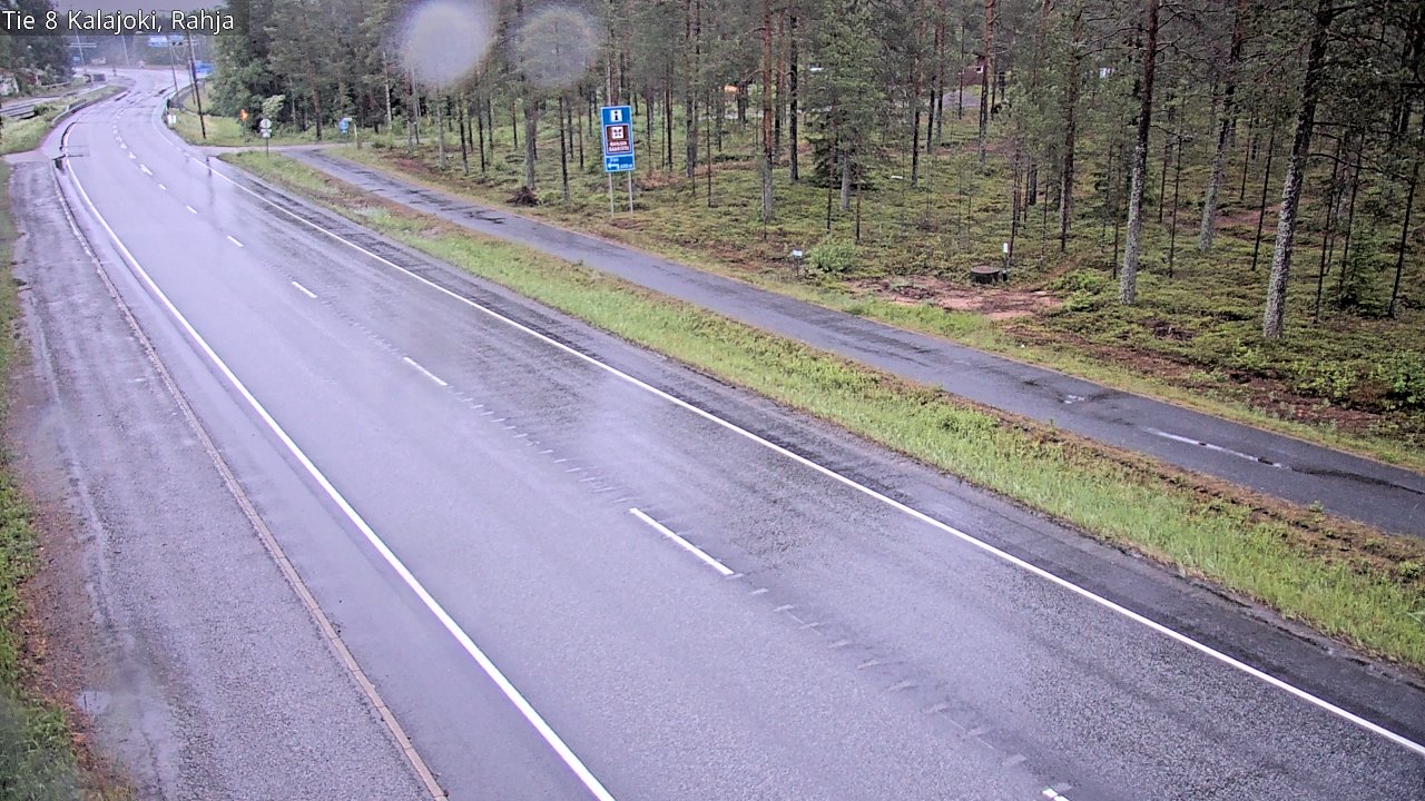 Kelikamerat Kuva Tie 8 Kalajoki, Rahja, Kalajoki, Pohjois-Pohjanmaa