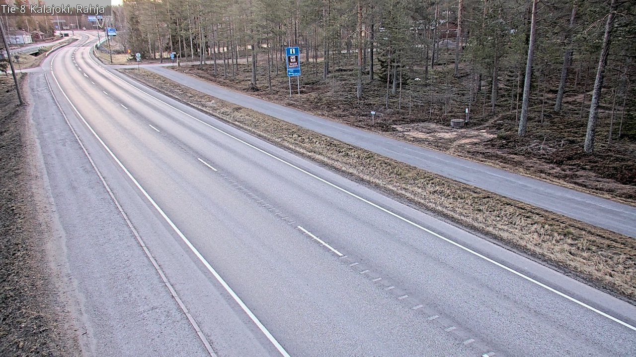 Kelikamerat Kuva Tie 8 Kalajoki, Rahja, Kalajoki, Pohjois-Pohjanmaa