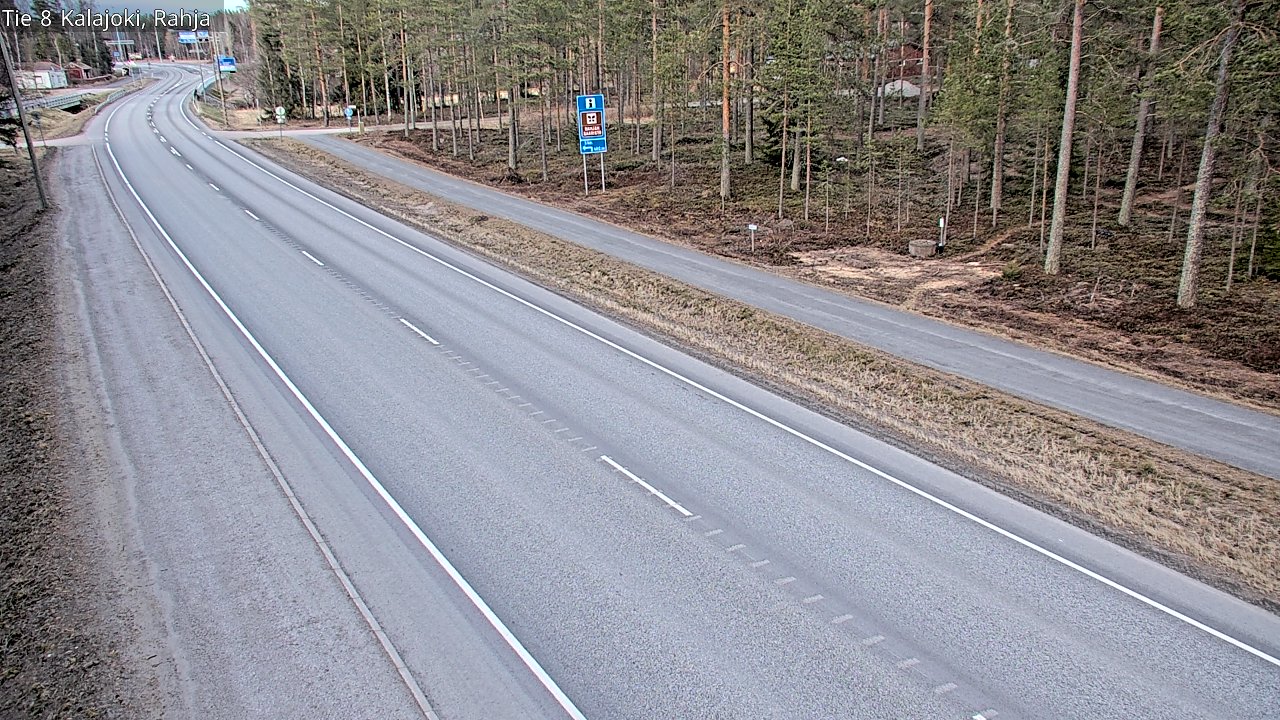 Kelikamerat Kuva Tie 8 Kalajoki, Rahja, Kalajoki, Pohjois-Pohjanmaa