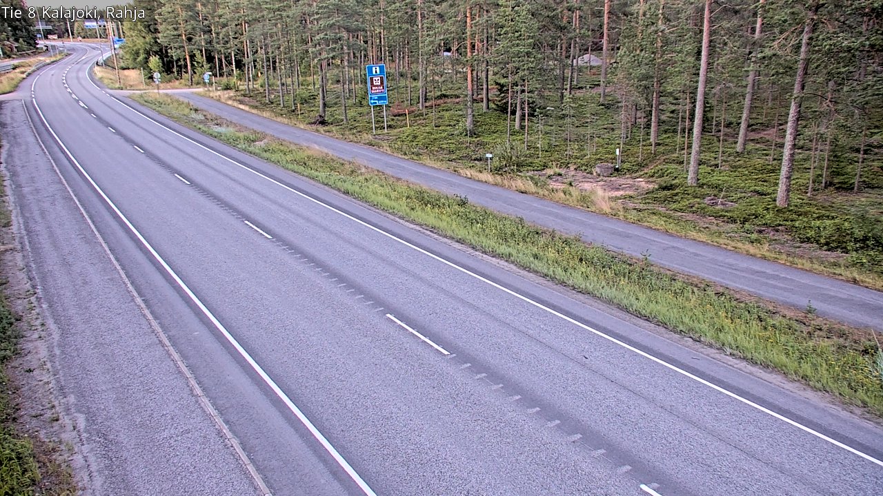 Kelikamerat Kuva Tie 8 Kalajoki, Rahja, Kalajoki, Pohjois-Pohjanmaa
