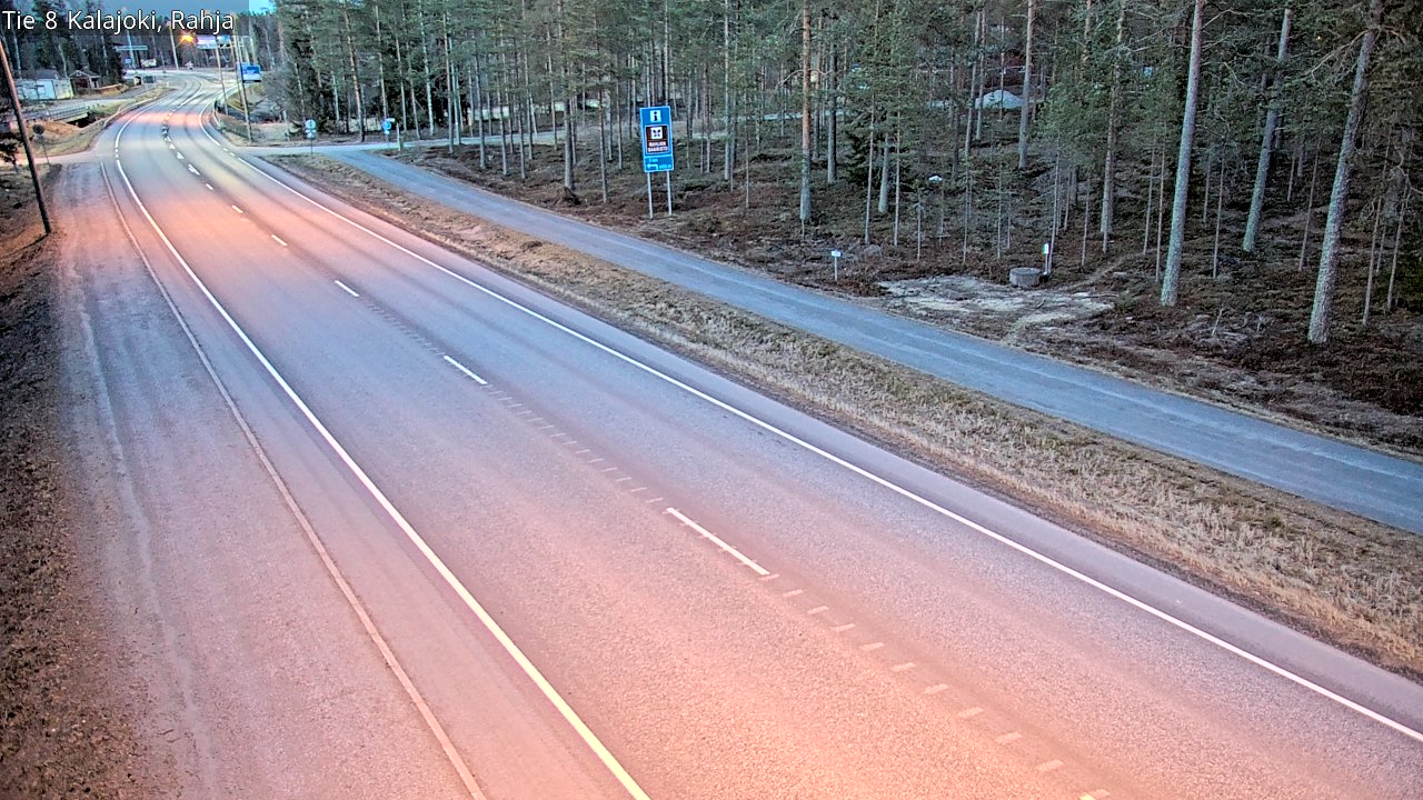 Kelikamerat Kuva Tie 8 Kalajoki, Rahja, Kalajoki, Pohjois-Pohjanmaa
