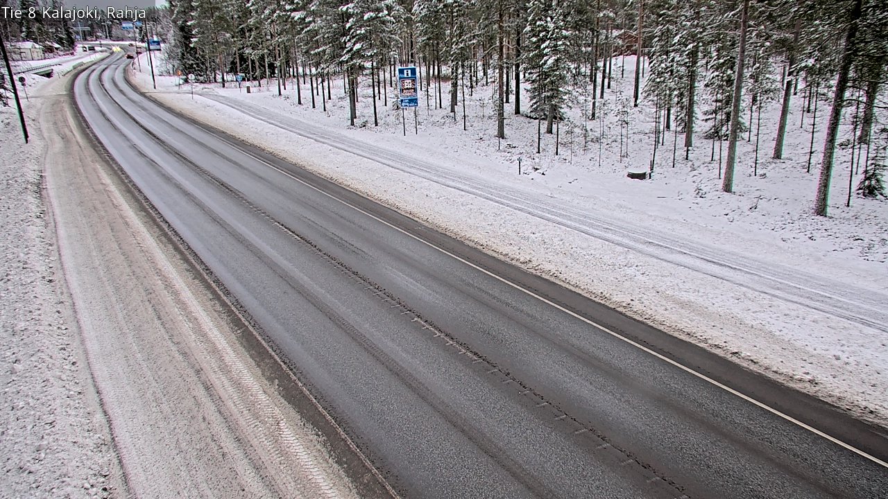 Kelikamerat Kuva Tie 8 Kalajoki, Rahja, Kalajoki, Pohjois-Pohjanmaa