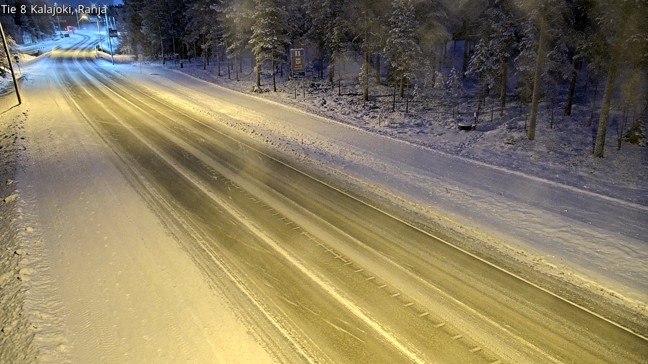 Weather Camera Image Road 8 Kalajoki, Rahja, Kalajoki, Pohjois-Pohjanmaa