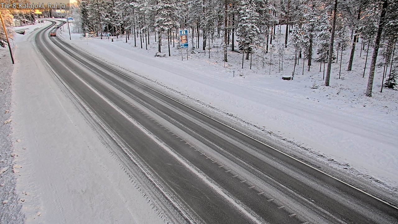 Weather Camera Image Road 8 Kalajoki, Rahja, Kalajoki, Pohjois-Pohjanmaa