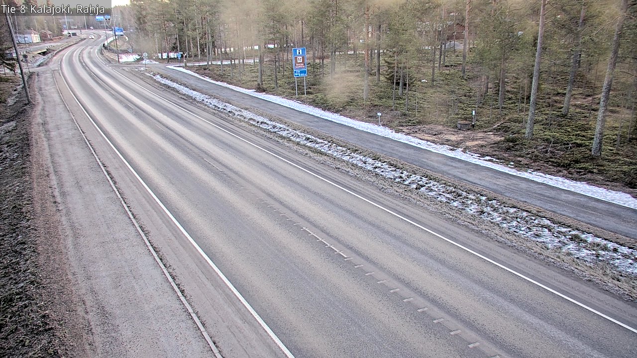 Kelikamerat Kuva Tie 8 Kalajoki, Rahja, Kalajoki, Pohjois-Pohjanmaa