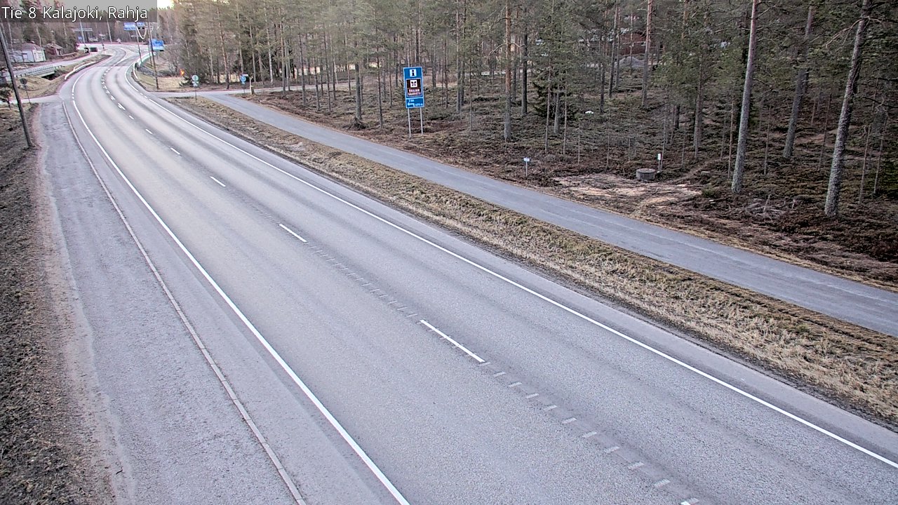 Kelikamerat Kuva Tie 8 Kalajoki, Rahja, Kalajoki, Pohjois-Pohjanmaa