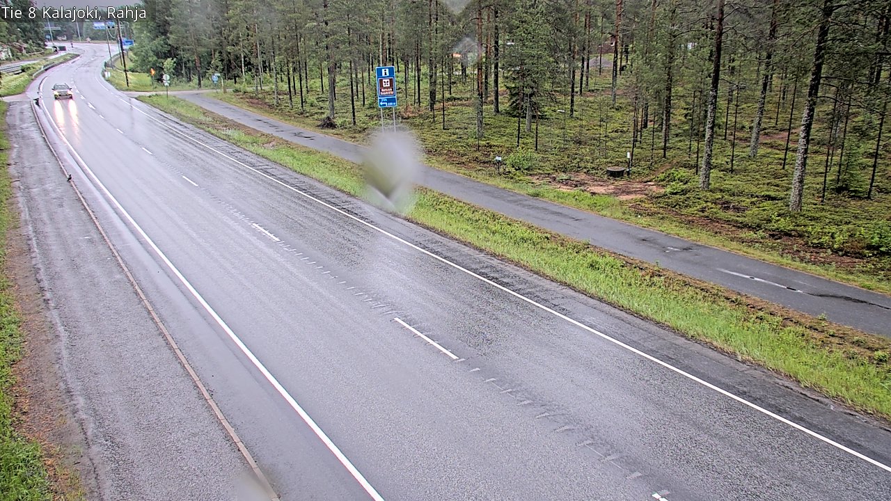 Kelikamerat Kuva Tie 8 Kalajoki, Rahja, Kalajoki, Pohjois-Pohjanmaa