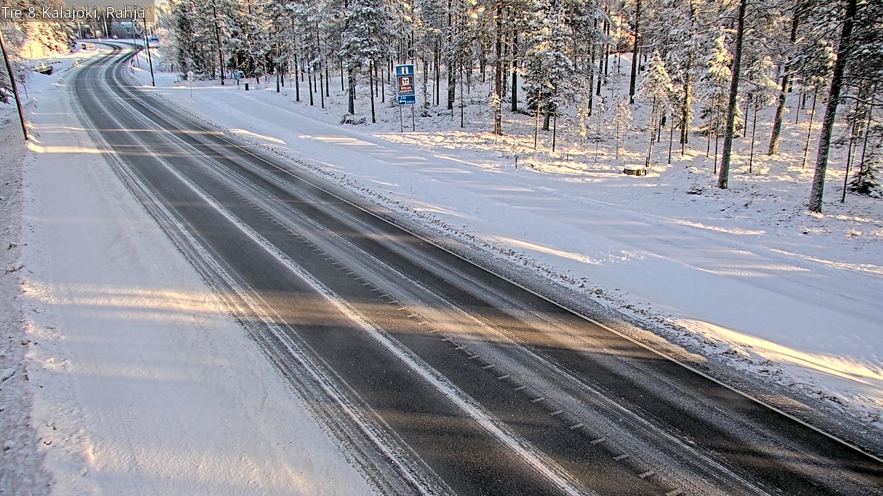 Weather Camera Image Väg 8 Kalajoki, Rahja, Kalajoki, Pohjois-Pohjanmaa