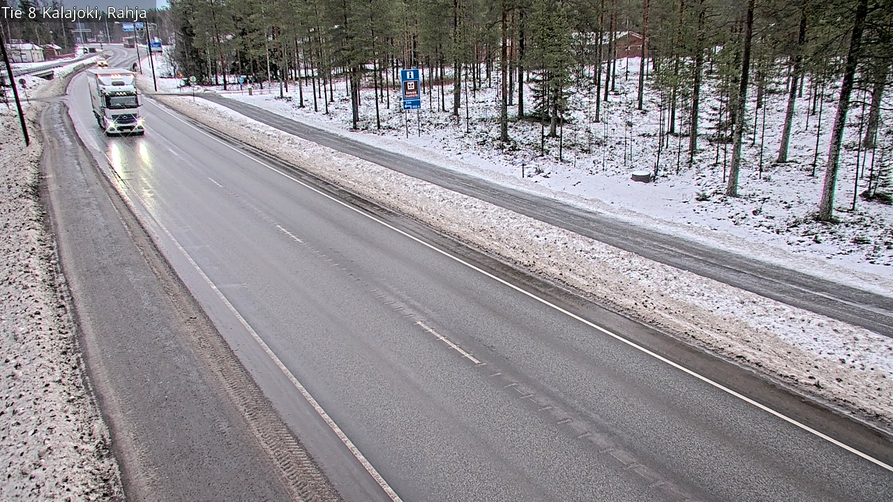 Weather Camera Image Road 8 Kalajoki, Rahja, Kalajoki, Pohjois-Pohjanmaa