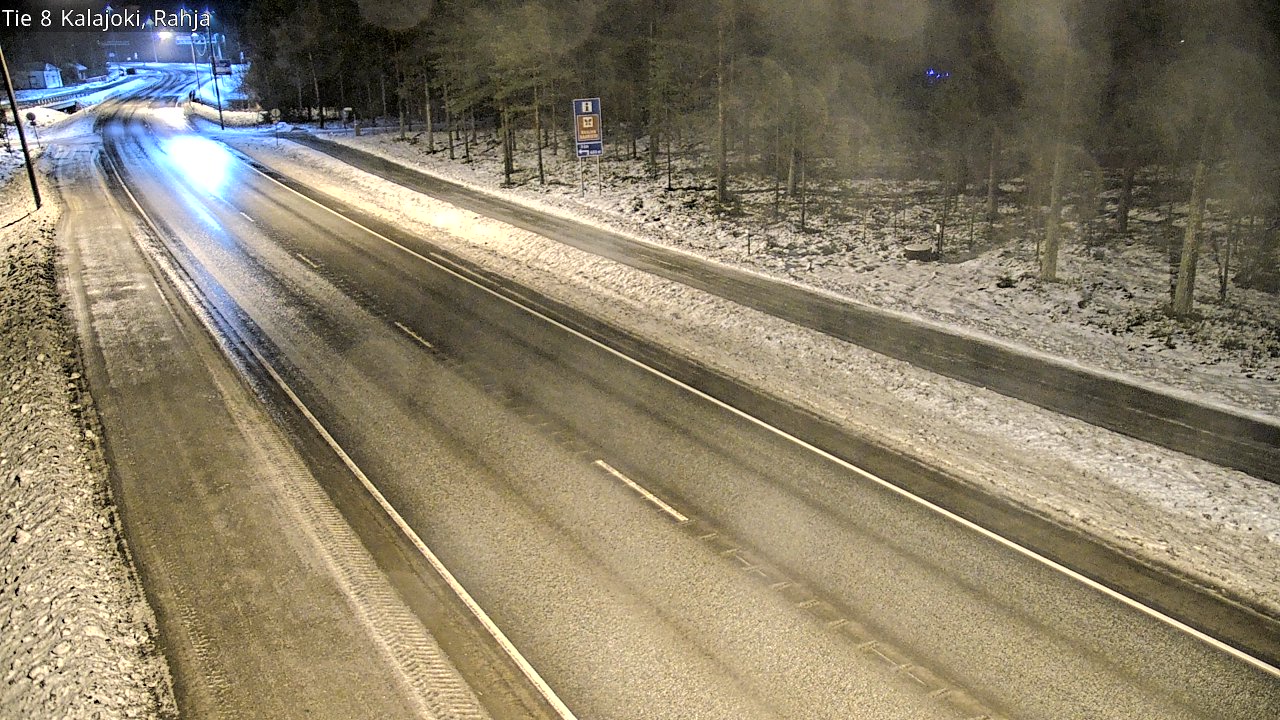 Kelikamerat Kuva Tie 8 Kalajoki, Rahja, Kalajoki, Pohjois-Pohjanmaa