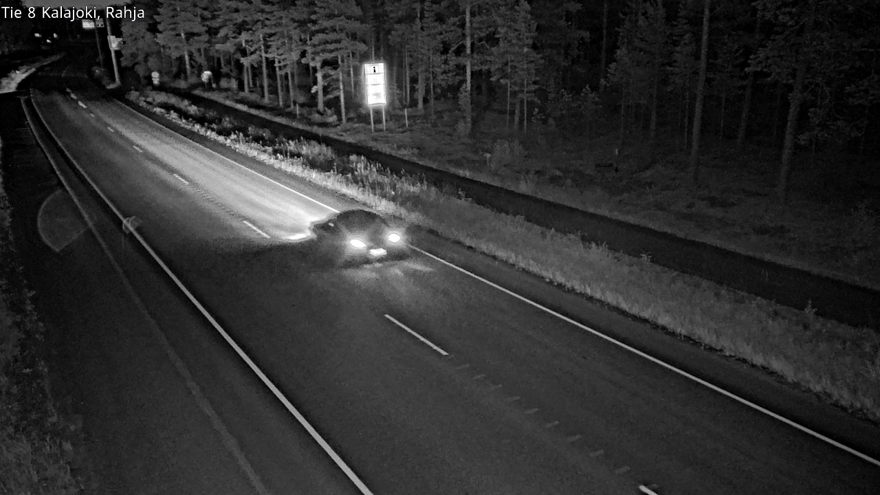 Kelikamerat Kuva Tie 8 Kalajoki, Rahja, Kalajoki, Pohjois-Pohjanmaa