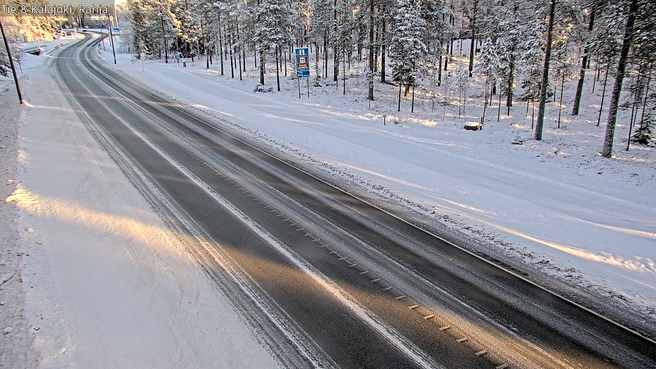 Weather Camera Image Väg 8 Kalajoki, Rahja, Kalajoki, Pohjois-Pohjanmaa