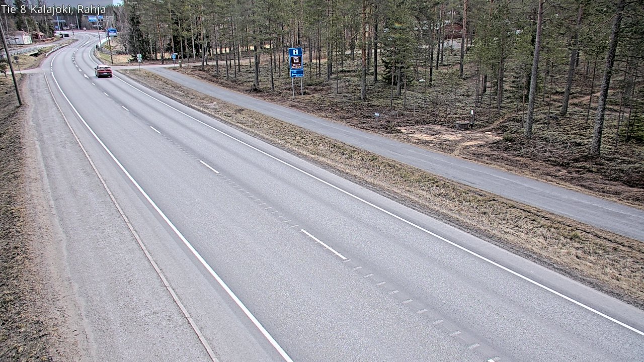Weather Camera Image Road 8 Kalajoki, Rahja, Kalajoki, Pohjois-Pohjanmaa