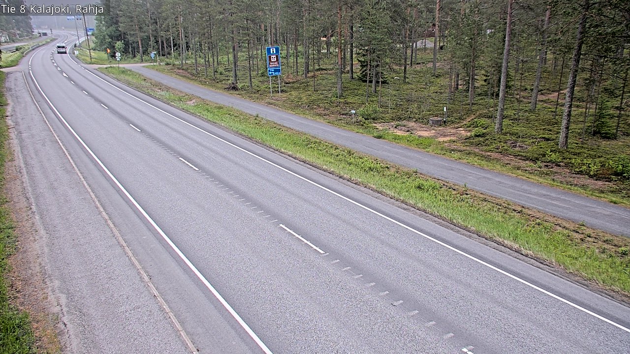 Kelikamerat Kuva Tie 8 Kalajoki, Rahja, Kalajoki, Pohjois-Pohjanmaa