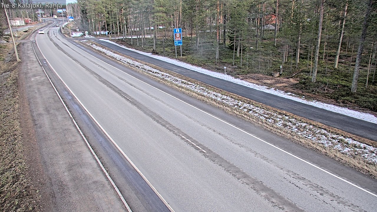 Kelikamerat Kuva Tie 8 Kalajoki, Rahja, Kalajoki, Pohjois-Pohjanmaa