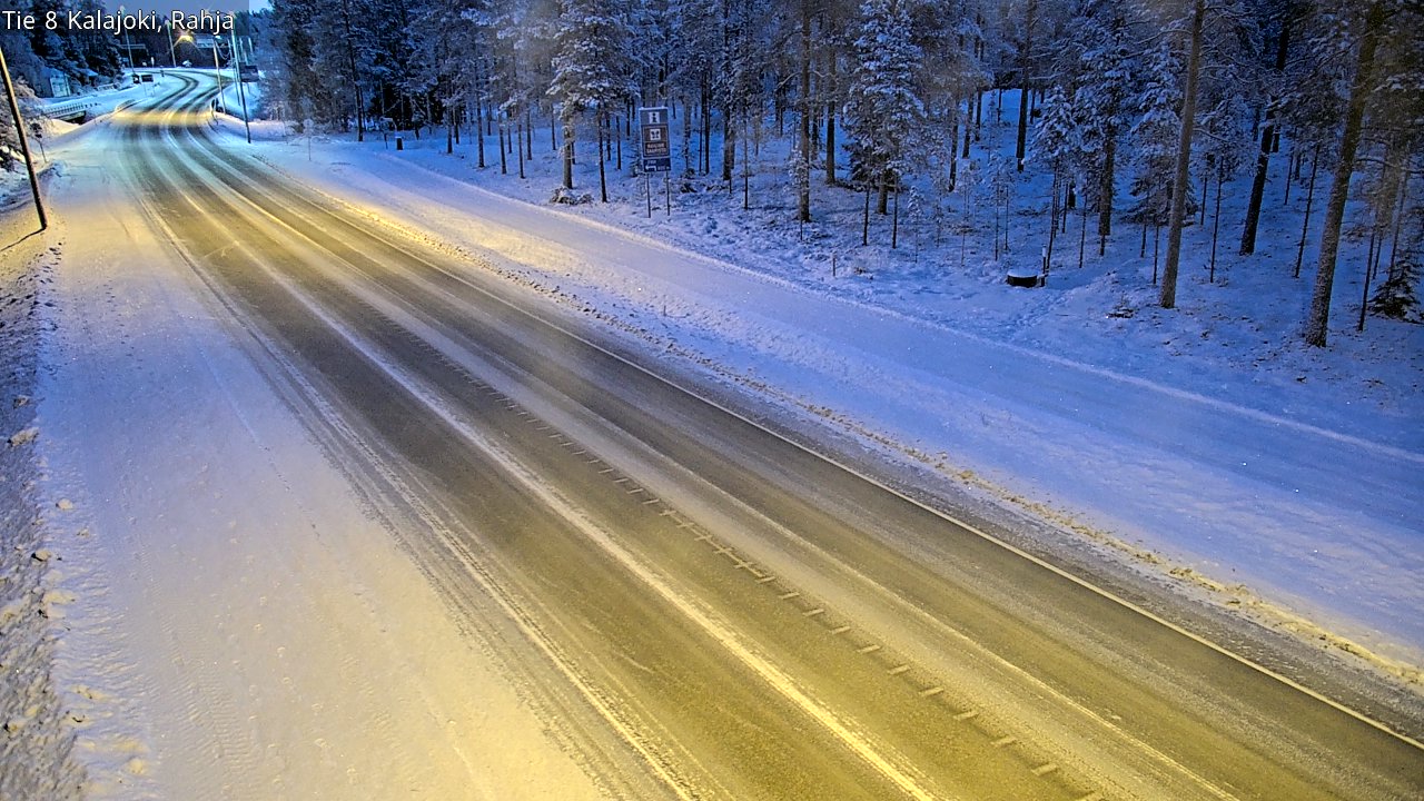 Weather Camera Image Road 8 Kalajoki, Rahja, Kalajoki, Pohjois-Pohjanmaa