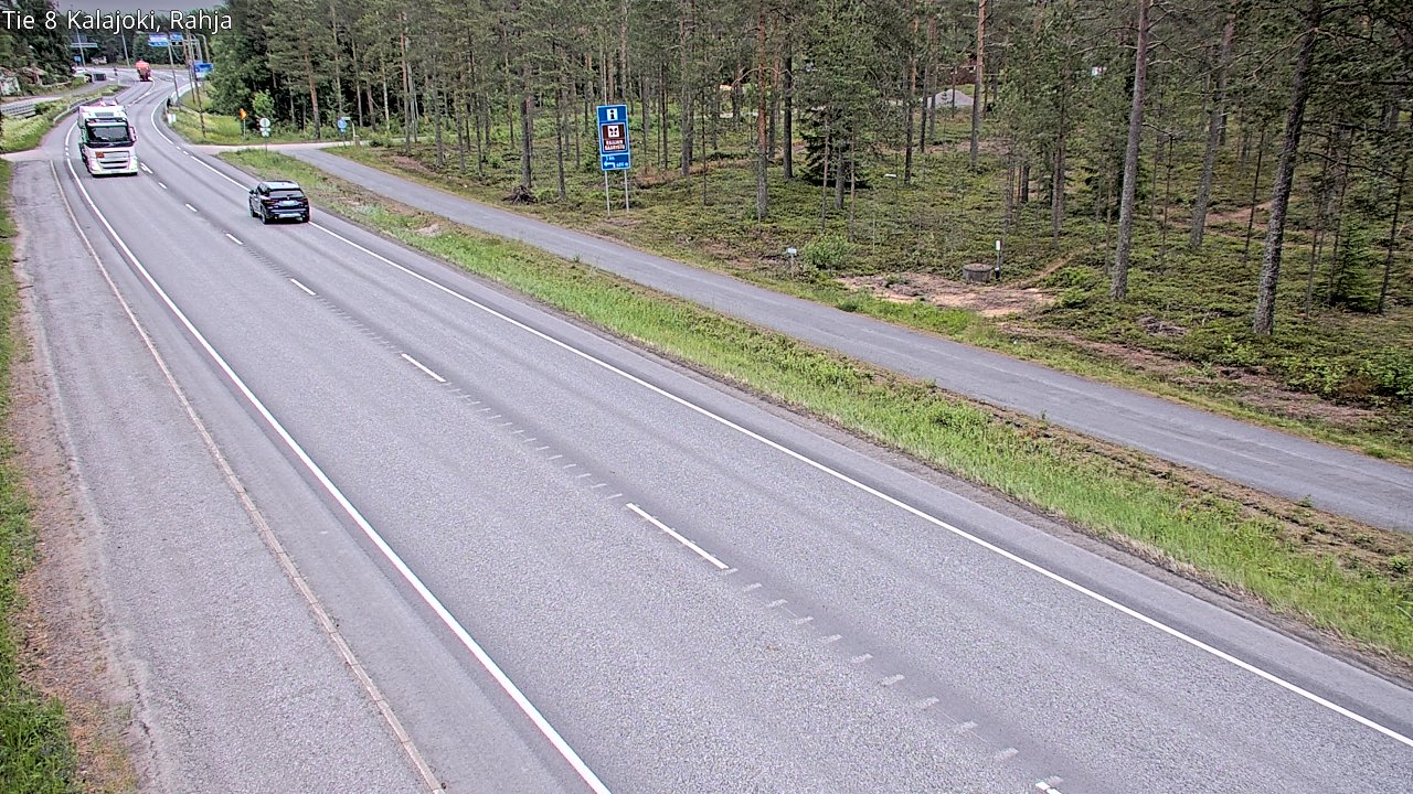 Kelikamerat Kuva Tie 8 Kalajoki, Rahja, Kalajoki, Pohjois-Pohjanmaa