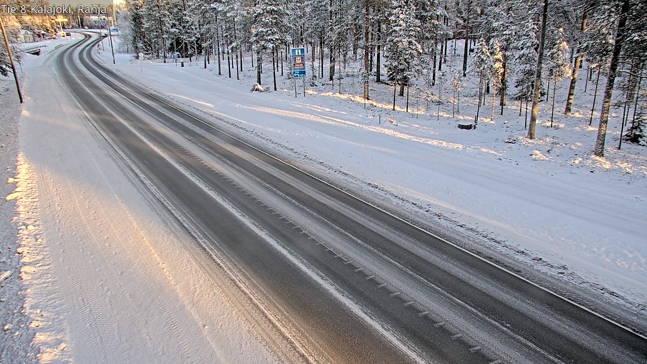 Weather Camera Image Road 8 Kalajoki, Rahja, Kalajoki, Pohjois-Pohjanmaa
