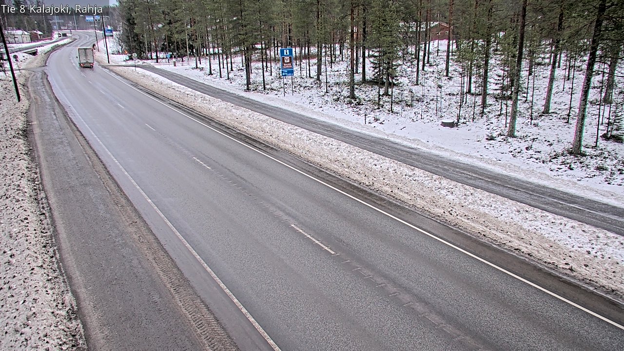 Weather Camera Image Road 8 Kalajoki, Rahja, Kalajoki, Pohjois-Pohjanmaa