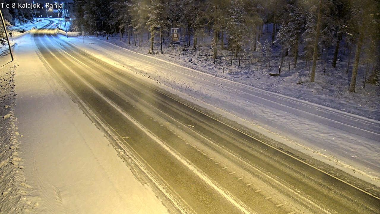 Kelikamerat Kuva Tie 8 Kalajoki, Rahja, Kalajoki, Pohjois-Pohjanmaa