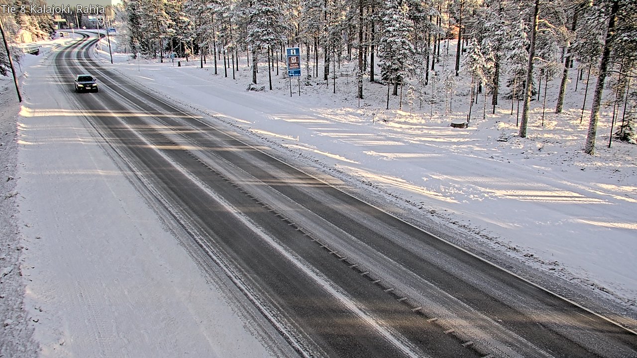 Weather Camera Image Road 8 Kalajoki, Rahja, Kalajoki, Pohjois-Pohjanmaa