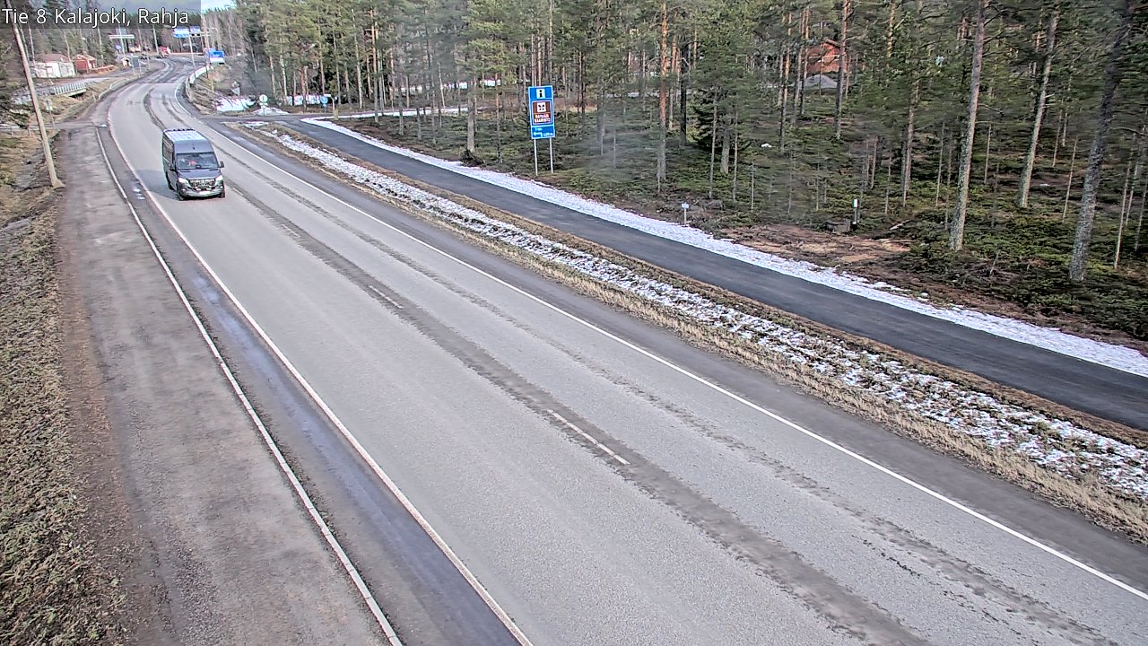 Kelikamerat Kuva Tie 8 Kalajoki, Rahja, Kalajoki, Pohjois-Pohjanmaa