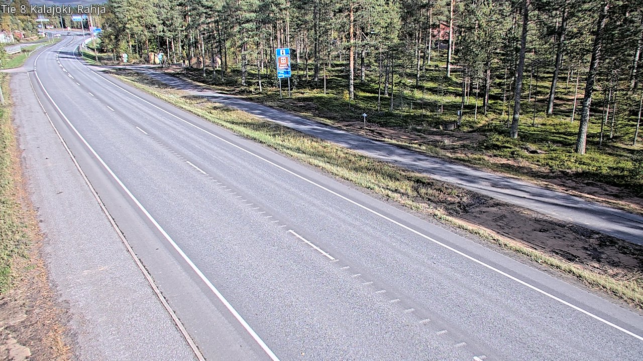 Kelikamerat Kuva Tie 8 Kalajoki, Rahja, Kalajoki, Pohjois-Pohjanmaa