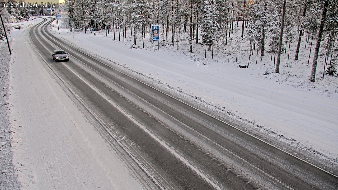 Weather Camera Image Road 8 Kalajoki, Rahja, Kalajoki, Pohjois-Pohjanmaa