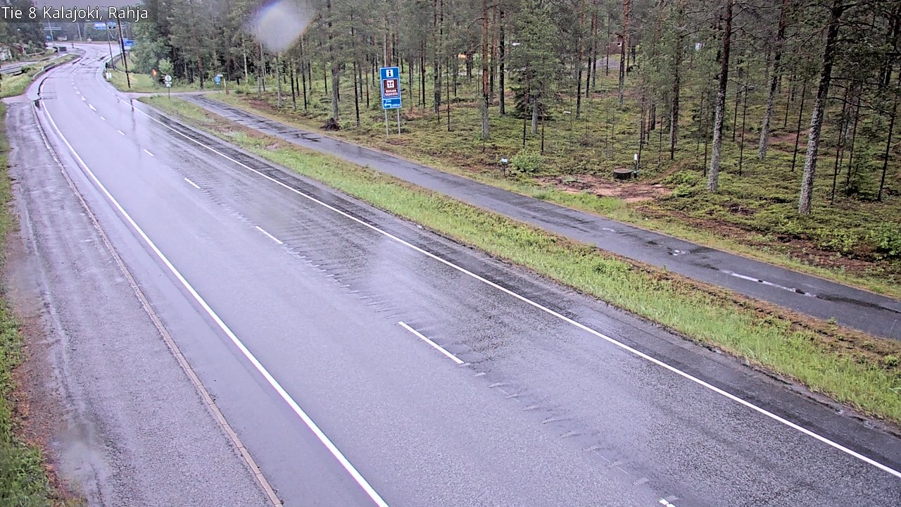 Kelikamerat Kuva Tie 8 Kalajoki, Rahja, Kalajoki, Pohjois-Pohjanmaa