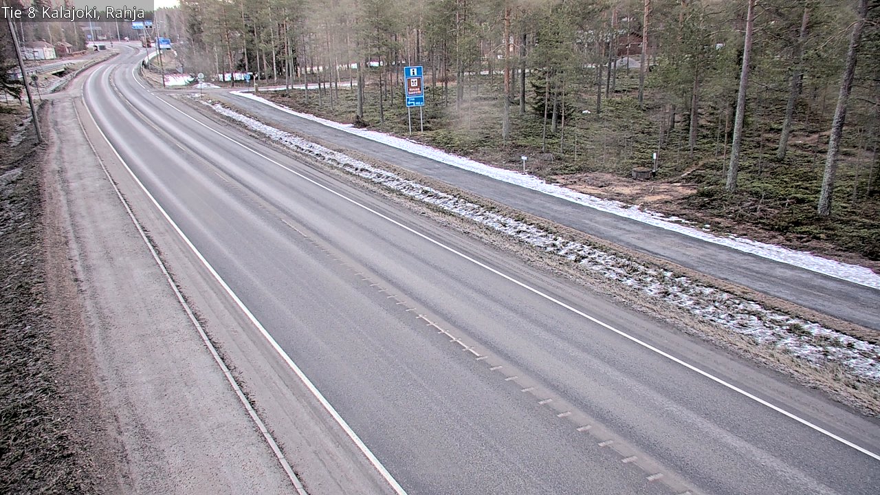 Kelikamerat Kuva Tie 8 Kalajoki, Rahja, Kalajoki, Pohjois-Pohjanmaa