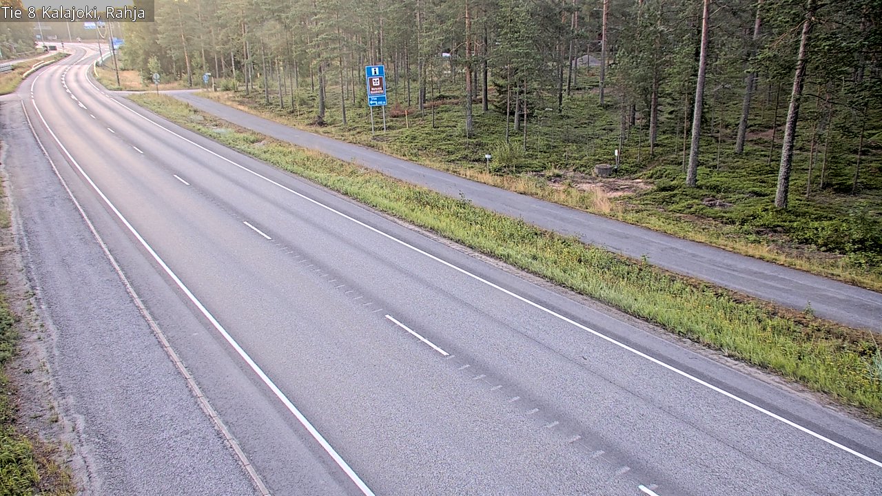 Kelikamerat Kuva Tie 8 Kalajoki, Rahja, Kalajoki, Pohjois-Pohjanmaa