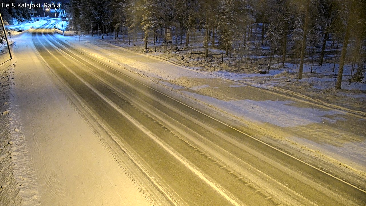 Weather Camera Image Road 8 Kalajoki, Rahja, Kalajoki, Pohjois-Pohjanmaa