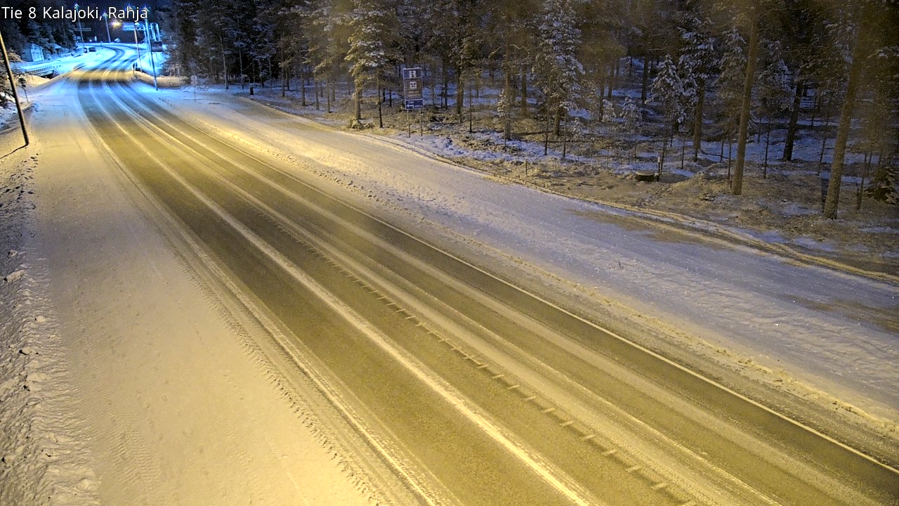 Weather Camera Image Road 8 Kalajoki, Rahja, Kalajoki, Pohjois-Pohjanmaa