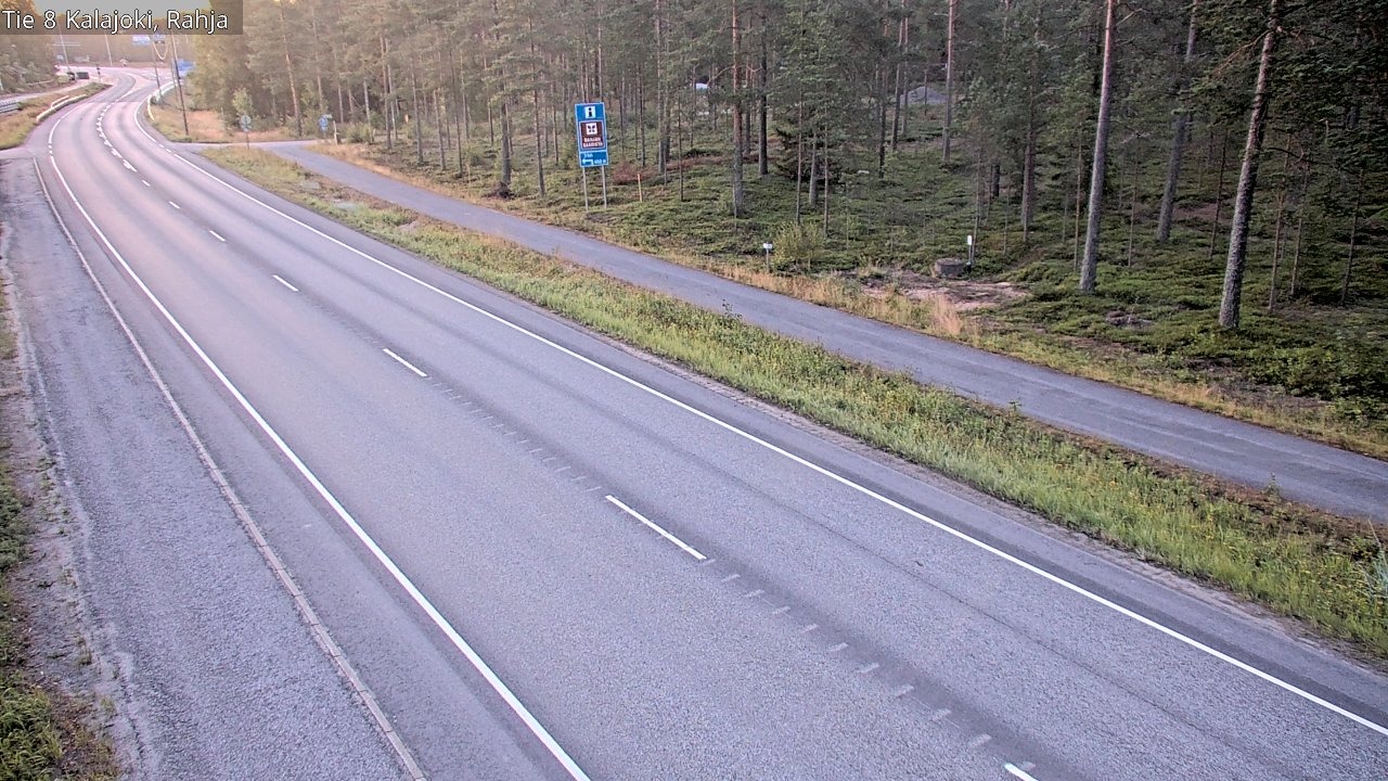 Kelikamerat Kuva Tie 8 Kalajoki, Rahja, Kalajoki, Pohjois-Pohjanmaa