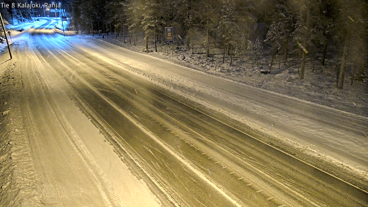 Kelikamerat Kuva Tie 8 Kalajoki, Rahja, Kalajoki, Pohjois-Pohjanmaa