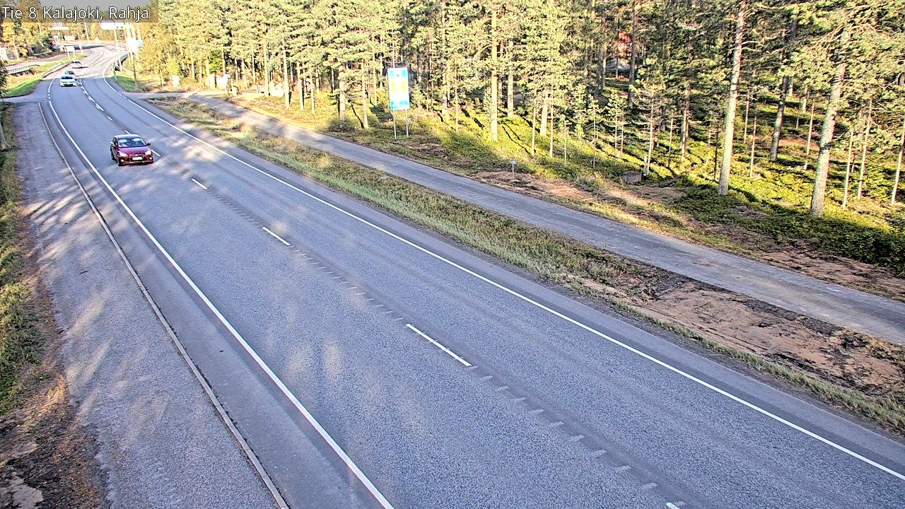 Kelikamerat Kuva Tie 8 Kalajoki, Rahja, Kalajoki, Pohjois-Pohjanmaa