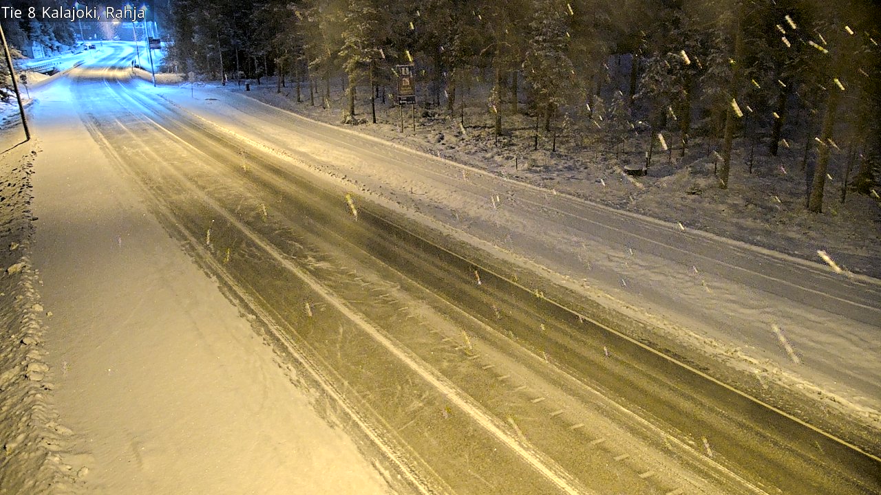 Kelikamerat Kuva Tie 8 Kalajoki, Rahja, Kalajoki, Pohjois-Pohjanmaa