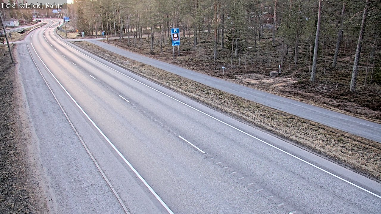 Kelikamerat Kuva Tie 8 Kalajoki, Rahja, Kalajoki, Pohjois-Pohjanmaa