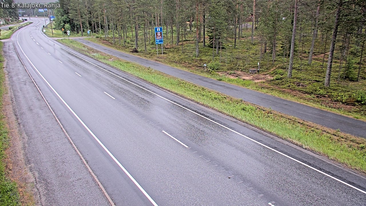 Kelikamerat Kuva Tie 8 Kalajoki, Rahja, Kalajoki, Pohjois-Pohjanmaa