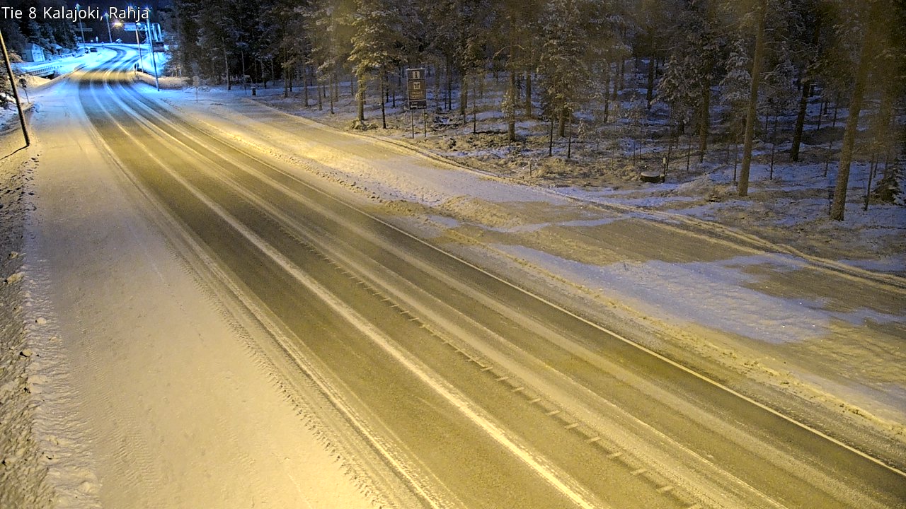 Weather Camera Image Road 8 Kalajoki, Rahja, Kalajoki, Pohjois-Pohjanmaa