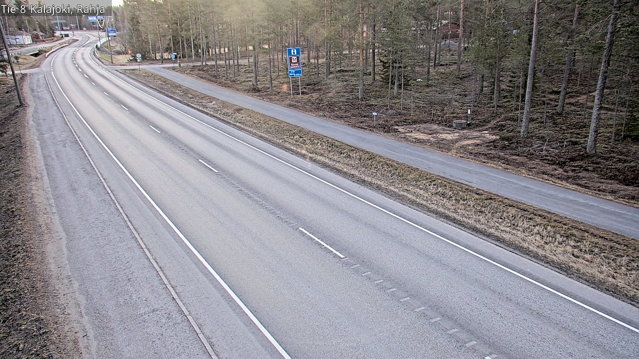 Kelikamerat Kuva Tie 8 Kalajoki, Rahja, Kalajoki, Pohjois-Pohjanmaa