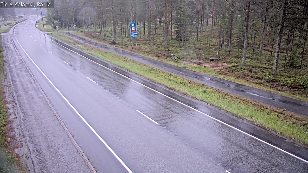 Kelikamerat Kuva Tie 8 Kalajoki, Rahja, Kalajoki, Pohjois-Pohjanmaa
