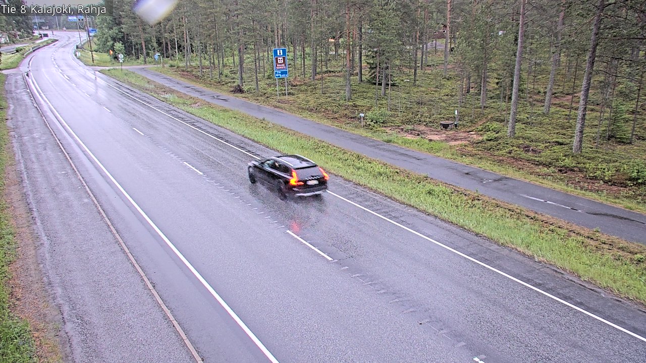 Kelikamerat Kuva Tie 8 Kalajoki, Rahja, Kalajoki, Pohjois-Pohjanmaa