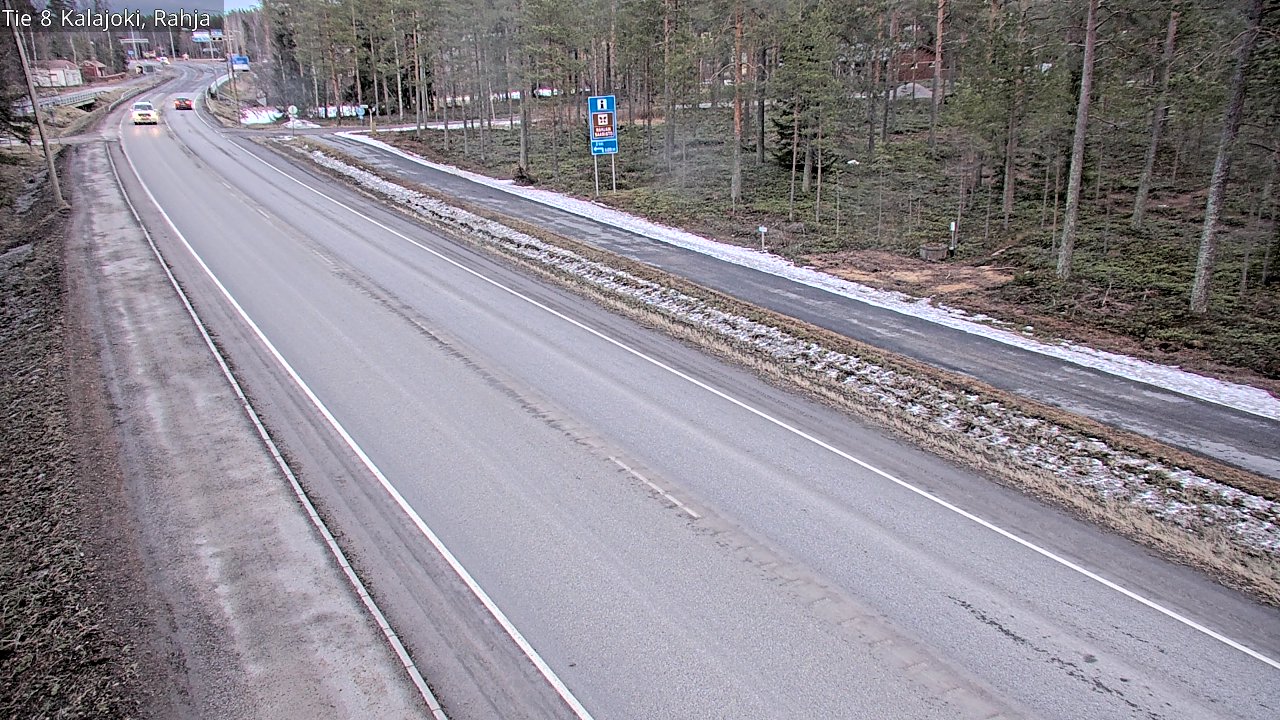 Kelikamerat Kuva Tie 8 Kalajoki, Rahja, Kalajoki, Pohjois-Pohjanmaa