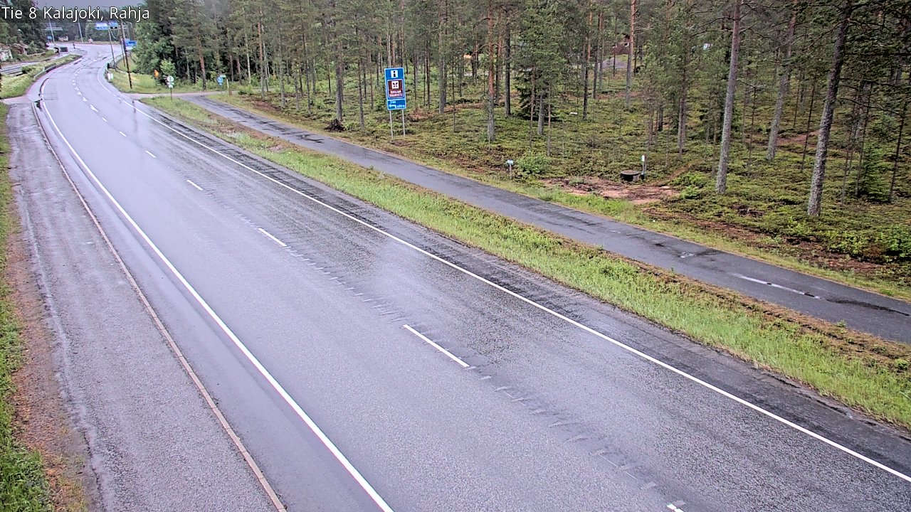 Kelikamerat Kuva Tie 8 Kalajoki, Rahja, Kalajoki, Pohjois-Pohjanmaa