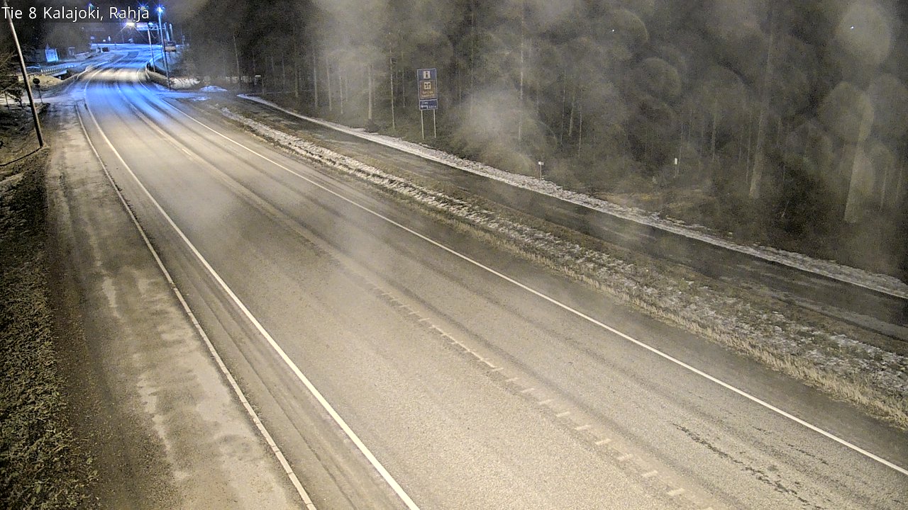 Kelikamerat Kuva Tie 8 Kalajoki, Rahja, Kalajoki, Pohjois-Pohjanmaa